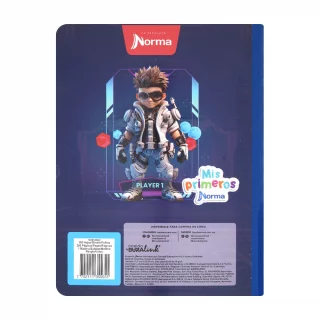 Cuaderno cosido 100 hojas rengloncitos C Mi Primer Cuaderno - player 1