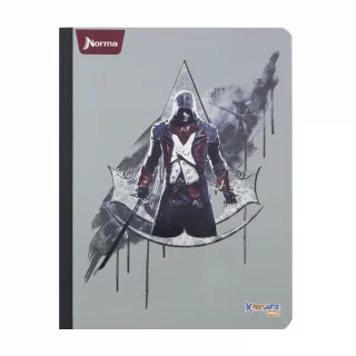 Cuaderno Cosido 50 Hojas Cuadriculado Assassins - Arno