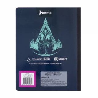 Cuaderno Cosido 50 Hojas Cuadriculado Assassins - Eivor