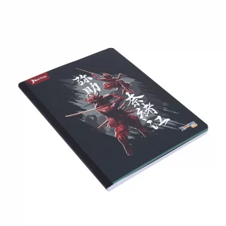 Cuaderno Cosido 50 Hojas Cuadriculado Assassins - Espada Roja