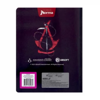 Cuaderno Cosido 50 Hojas Cuadriculado Assassins - Grito