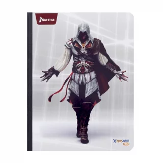 Cuaderno Cosido 50 Hojas Cuadriculado Assassins - Manos Abiertas