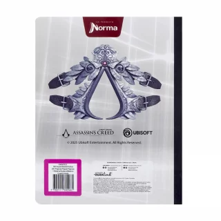 Cuaderno Cosido 50 Hojas Cuadriculado Assassins - Manos Abiertas