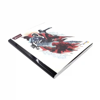 Cuaderno Cosido 50 Hojas Cuadriculado Assassins - Personajes Rasgados