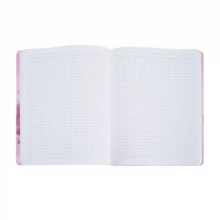 Cuaderno Cosido 50 Hojas Cuadriculado Cry Babies - Unicornio Tropical
