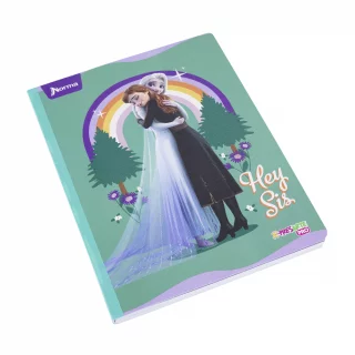 Cuaderno cosido 50 hojas cuadriculado Frozen - hey sis