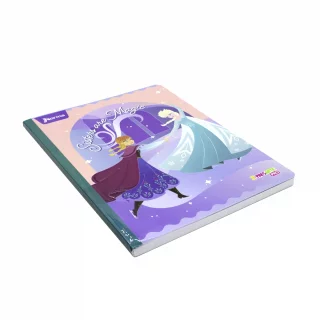Cuaderno Cosido 50 Hojas Cuadriculado Frozen Sisters
