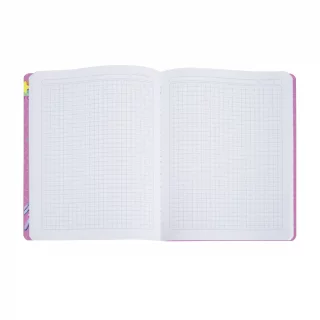 Cuaderno cosido 50 hojas cuadriculado Gabby´s Dollhouse - purrific