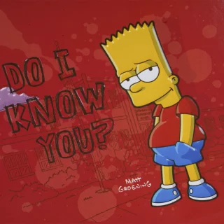 Cuaderno Cosido 50 Hojas Cuadriculado Los Simpsons - Do I Know You?