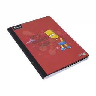 Cuaderno Cosido 50 Hojas Cuadriculado Los Simpsons - Do I Know You?