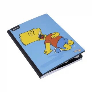 Cuaderno Cosido 50 Hojas Cuadriculado Los Simpsons - Dolor