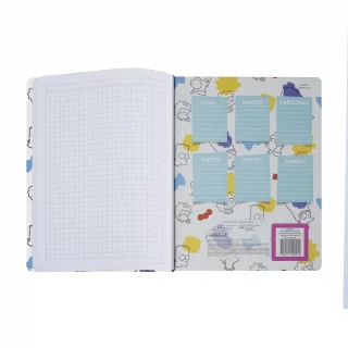 Cuaderno Cosido 50 Hojas Cuadriculado Los Simpsons - Sandwich Xl