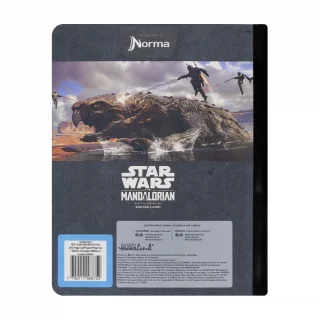 Cuaderno cosido 50 hojas cuadriculado Mandalorian - episode 01