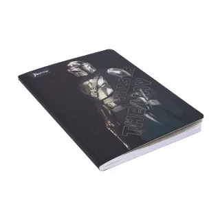 Cuaderno cosido 50 hojas cuadriculado Mandalorian - this is the way