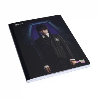 Cuaderno Cosido 50 Hojas Cuadriculado Merlina - Ataud