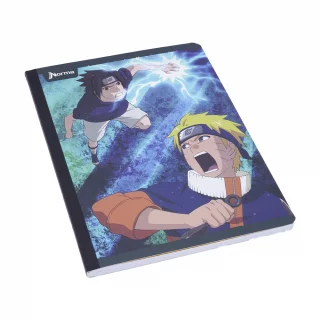 Cuaderno Cosido 50 Hojas Cuadriculado Naruto - Mano Rayo