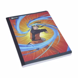 Cuaderno Cosido 50 Hojas Cuadriculado Naruto - Ondas Azules