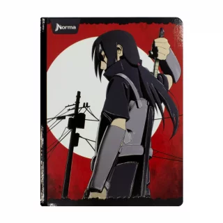 Cuaderno Cosido 50 Hojas Cuadriculado Naruto Itachi