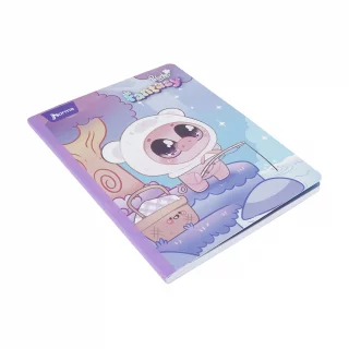 Cuaderno Cosido 50 Hojas Cuadriculado Peluches Fantasy - Cerdo
