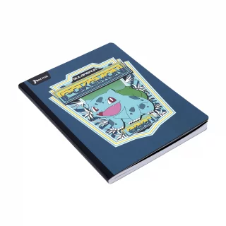 Cuaderno Cosido 50 Hojas Cuadriculado Pokemon - Bulbasaur 0001