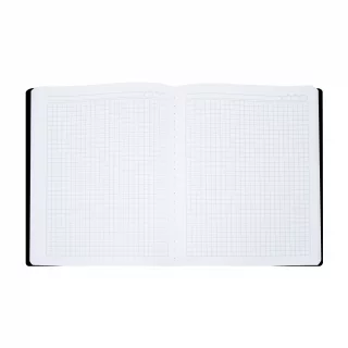 Cuaderno Cosido 50 Hojas Cuadriculado Pokemon - Franjas Rojas Verticales