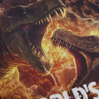Cuaderno cosido 50 hojas cuadriculado Saurios - titan clash