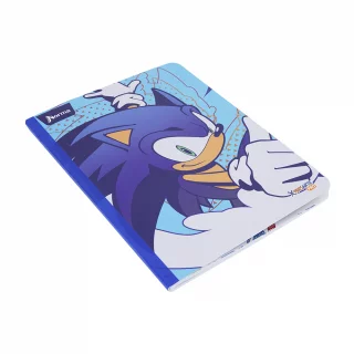 Cuaderno Cosido 50 Hojas Cuadriculado Sonic - Triangulos