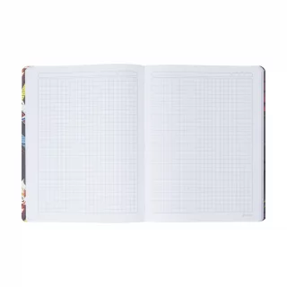Cuaderno Cosido 50 Hojas Cuadriculado Sonic - Triangulos