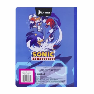 Cuaderno Cosido 50 Hojas Cuadriculado Sonic - Triangulos