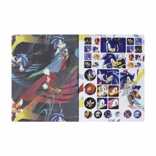 Cuaderno Cosido 50 Hojas Cuadriculado Sonic - Triangulos