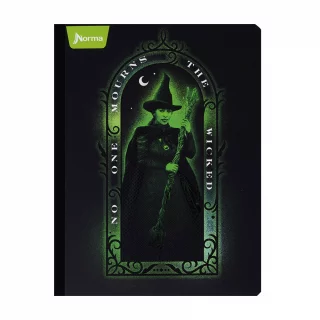 Cuaderno Cosido 50 Hojas Cuadriculado Wicked - No One Mourns
