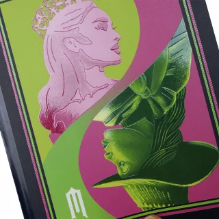 Cuaderno Cosido 50 Hojas Cuadriculado Wicked - Perfiles Invertidos
