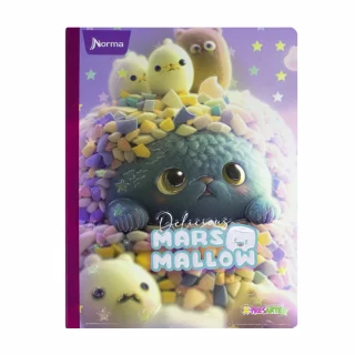 Cuaderno Cosido 50 Hojas Cuadriculado X-Presarte Mars Mallow