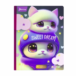 Cuaderno Cosido 50 Hojas Cuadriculado X-Presarte Sweet Dream