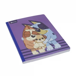 Cuaderno Cosido 50 Hojas Doble línea Bluey - Abrazo
