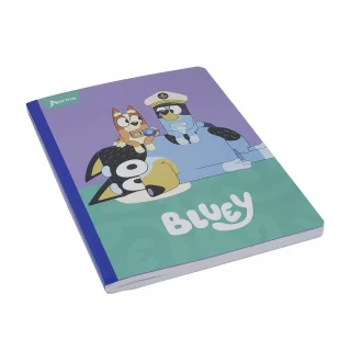 Cuaderno Cosido 50 Hojas Doble línea Bluey - Capitan