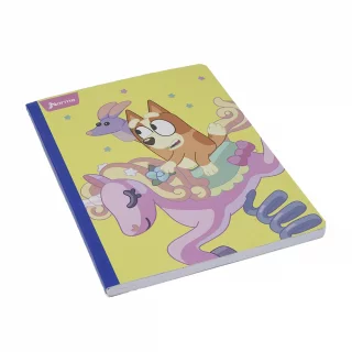 Cuaderno Cosido 50 Hojas Doble línea Bluey - Unicornio