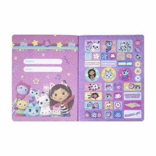Cuaderno cosido 50 hojas doble línea Gabby´s Dollhouse - here for the hugs