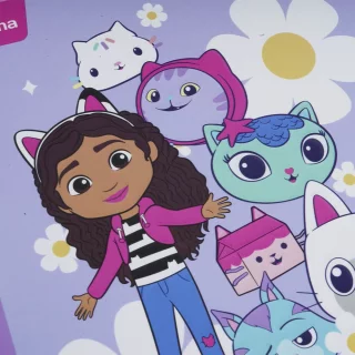 Cuaderno cosido 50 hojas doble línea Gabby´s Dollhouse - magnifi cat