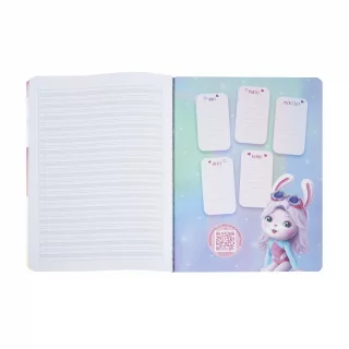 Cuaderno Cosido 50 Hojas Doble Línea Peluches - Natacion