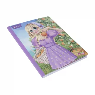 Cuaderno cosido 50 hojas línea corriente Antonia - granjera