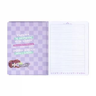 Cuaderno cosido 50 hojas línea corriente Bonequinhas - karts