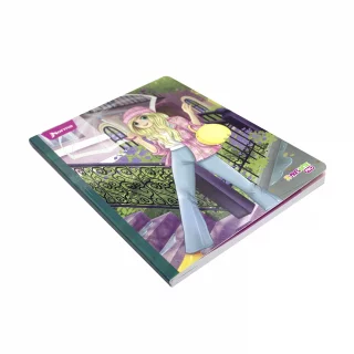 Cuaderno Cosido 50 Hojas Linea Corriente Bonequinhas Antonia - Sombrilla