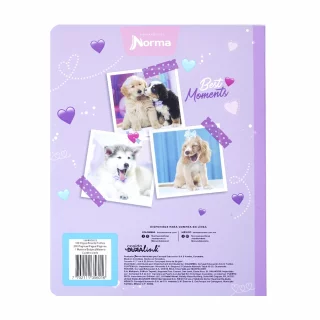Cuaderno Cosido 50 Hojas Linea Corriente Dogs