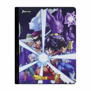 Cuaderno Cosido 50 Hojas línea corriente Dragon Ball - Goku Y Bola Luminosa