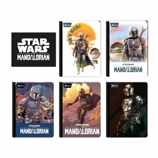 Cuaderno Cosido 50 Hojas Linea Corriente Mandalorian