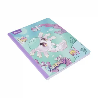 Cuaderno Cosido 50 Hojas Línea Corriente Peluches Fantasy - Ajolote