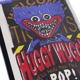 Cuaderno Cosido 50 Hojas Linea Corriente Poppy Playtime - Huggy Wuggy