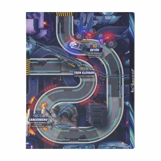 Cuaderno Cosido Durabook Street Racer 80 Hojas 1 Materia Línea Corriente - Perro 3 Cabezas