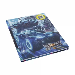 Cuaderno Cosido Durabook Street Racer 80 Hojas 1 Materia Línea Corriente - Perro 3 Cabezas